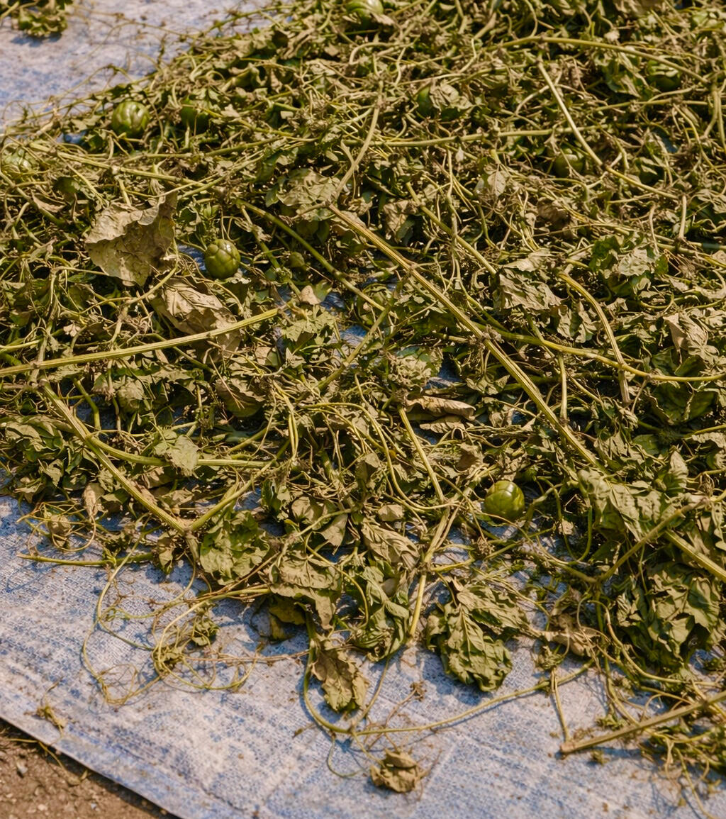 Phương pháp phơi nhiệt thấp giúp tránh giữ ẩm cục bộ và bảo toàn các enzyme tự nhiên cùng đặc tính của cây, giữ cho trà gần với trạng thái tự nhiên sống của thực vật nhất có thể.